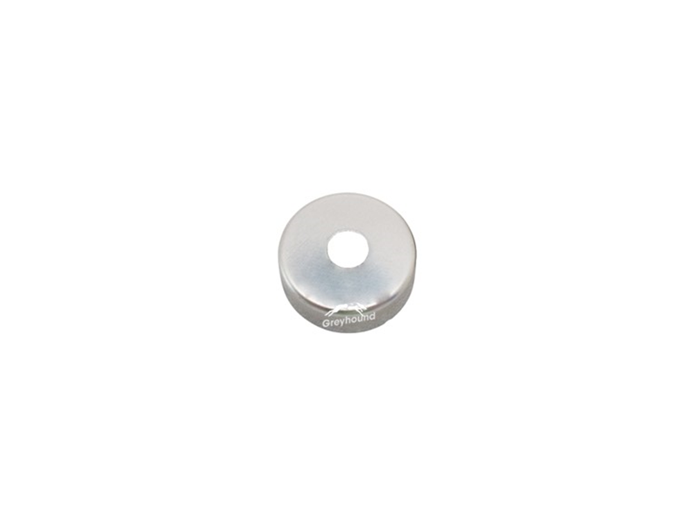 Picture of 20mm Magnetic Crimp Cap, Silver, Open 6mm Hole